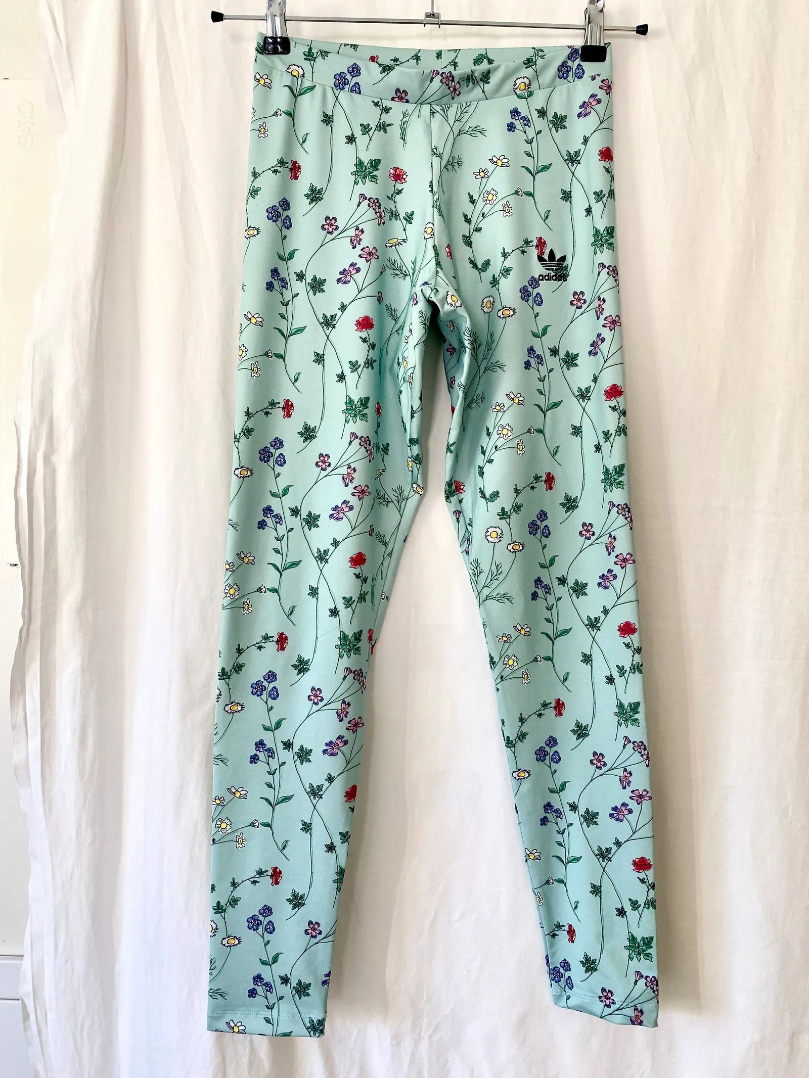 Adidas Adidas Blommiga tights Sweatpants Size 26" / US 2 / IT 38 - 5 Thumbnail