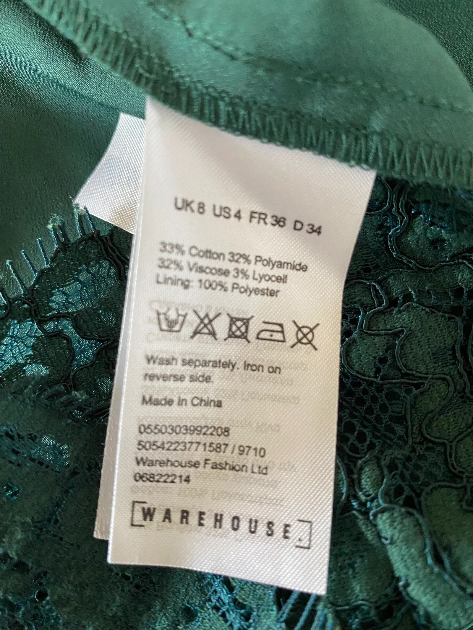 Warehouse Warehouse Festklänning Dress Size XS / US 0-2 / IT 36-38 - 3 Thumbnail