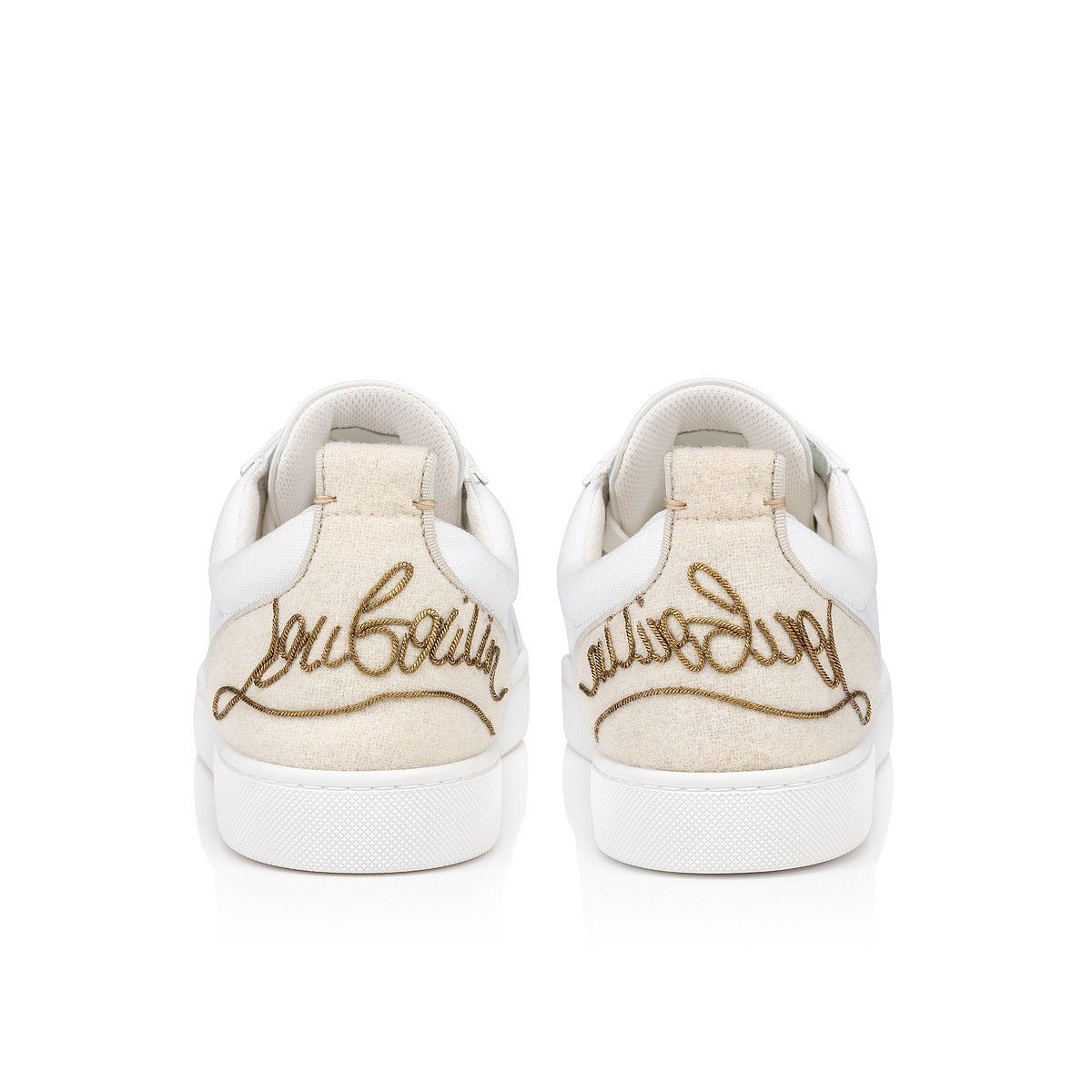Christian Louboutin Fun Louis Junior White Size US 10.5 / EU 43-44 - 3 Thumbnail