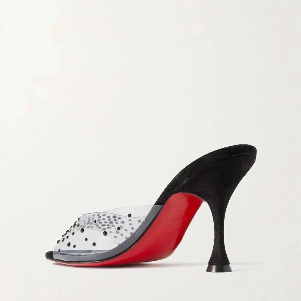 Christian Louboutin Degramule Strass 85mm Size US 6.5 / IT 36.5 - 3 Thumbnail