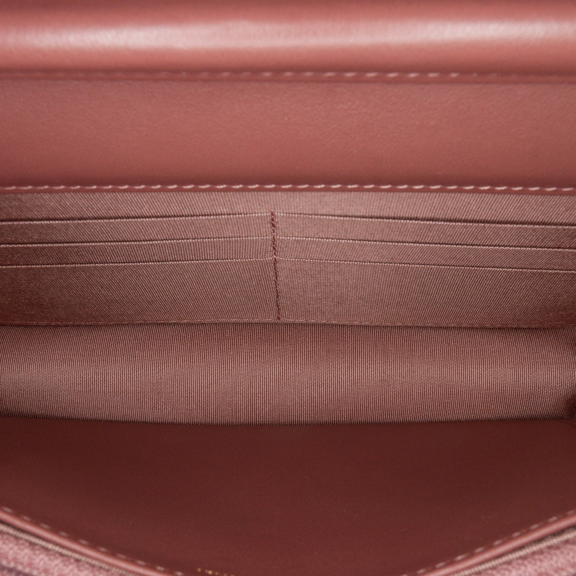 Chanel Chanel Velvet Boy Wallet On Chain Pink Size ONE SIZE - 4 Thumbnail