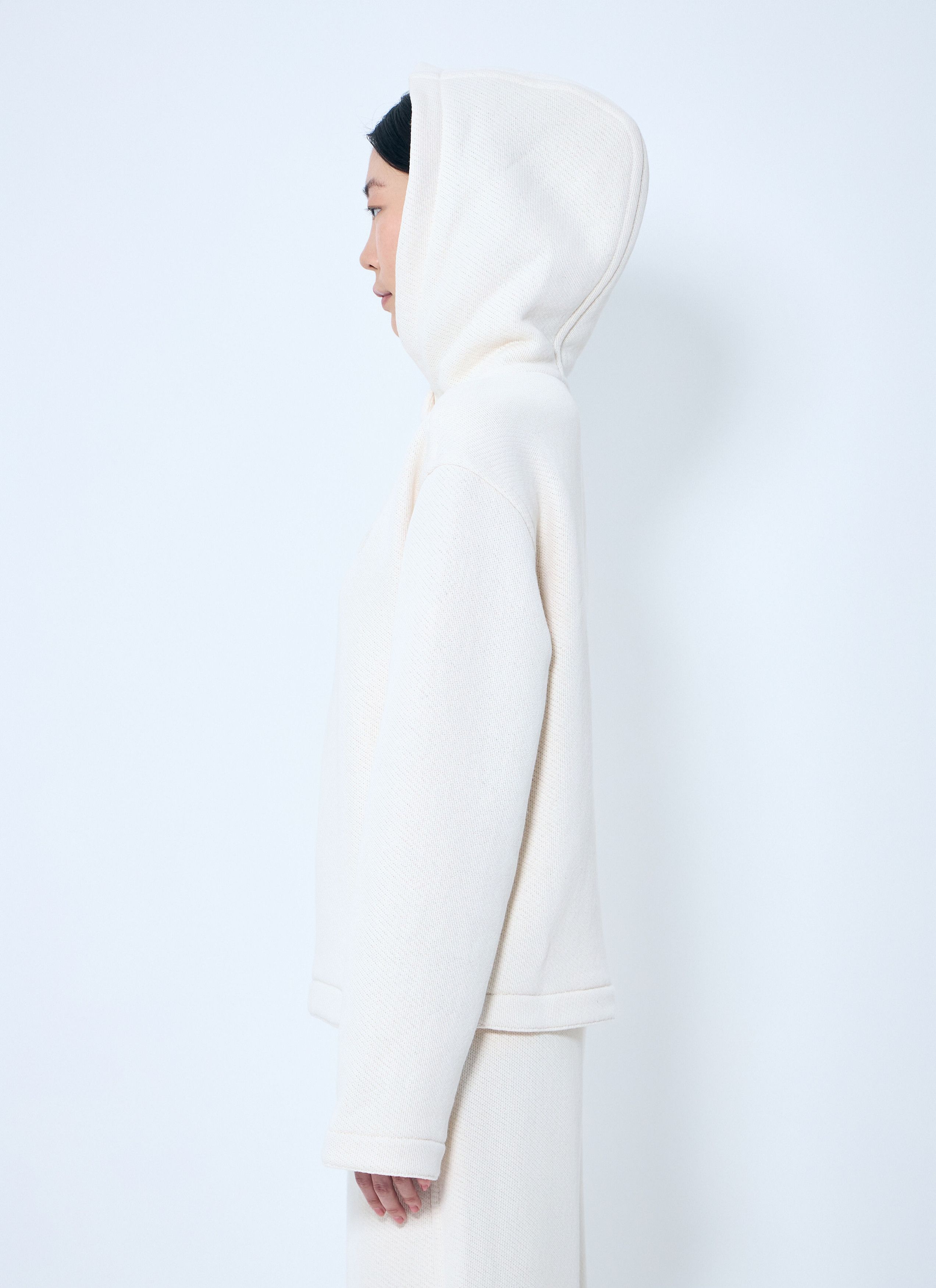 Max Mara Logo Embroidery Hooded Sweatshirt Size XS / US 0-2 / IT 36-38 - 3 Thumbnail