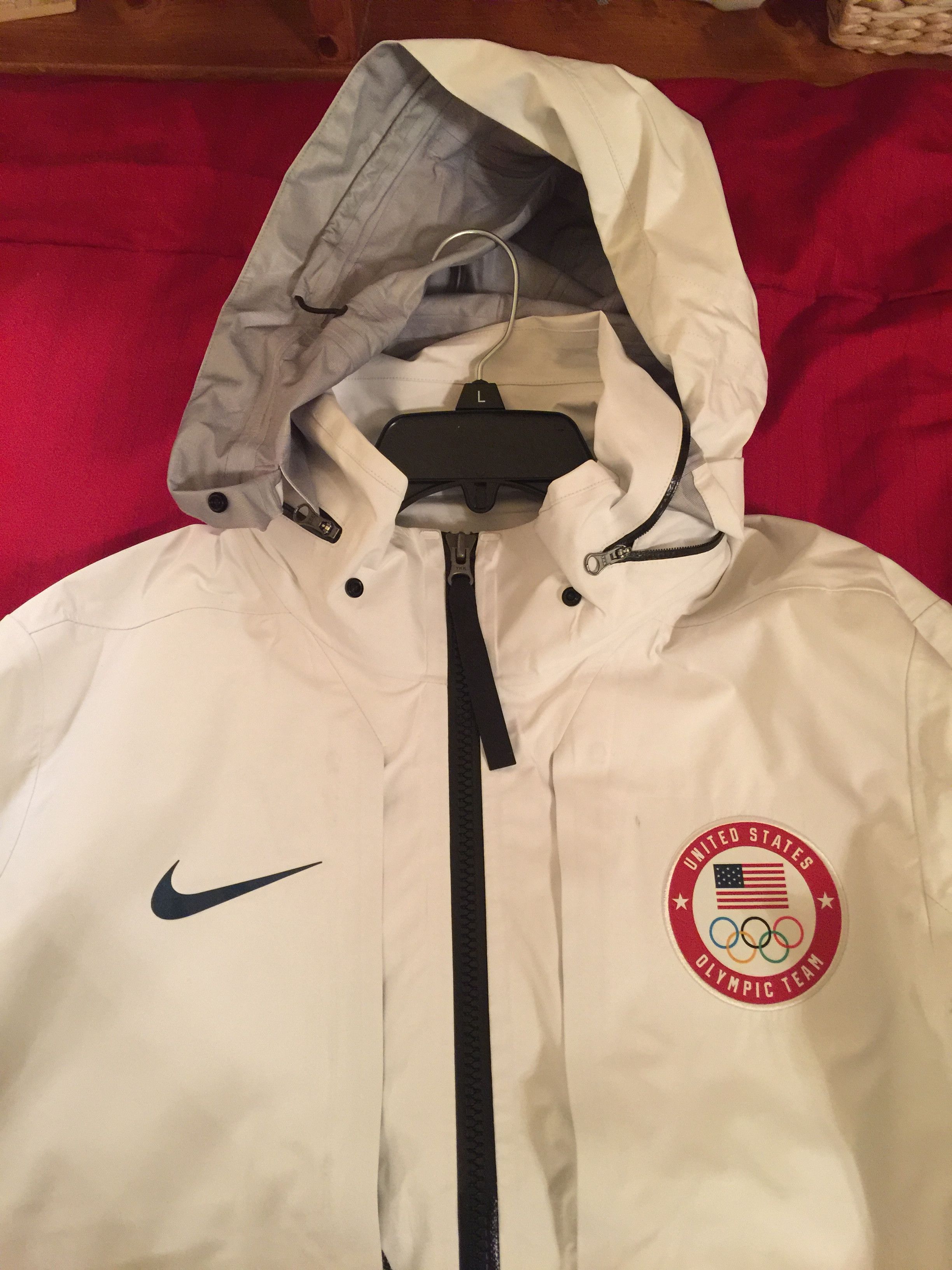 Nike Nike NikeLab Olympic Team USA Medal Stand White GoreTex Jacket Large New Size US L / EU 52-54 / 3 - 2 Preview
