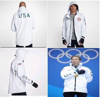 Nike Nike NikeLab Olympic Team USA Medal Stand White GoreTex Jacket Large New Size US L / EU 52-54 / 3 - 5 Thumbnail