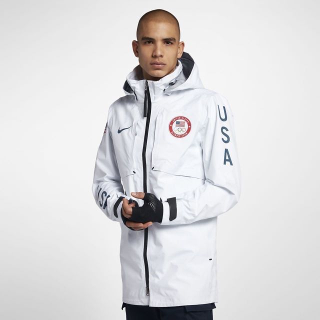 Nike Nike NikeLab Olympic Team USA Medal Stand White GoreTex Jacket Large New Size US L / EU 52-54 / 3 - 4 Thumbnail
