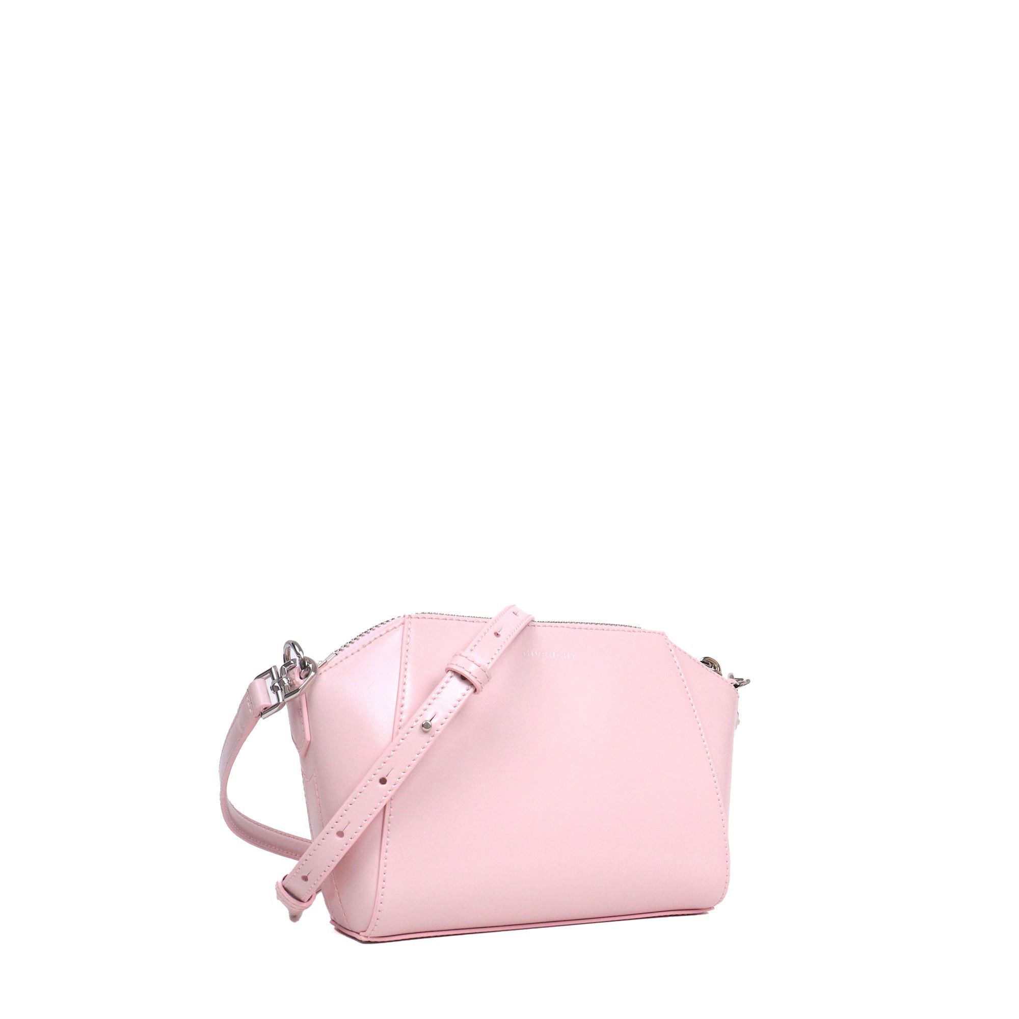 Givenchy GIVENCHY - Givenchy Antigona XS shoulder bag in pale pink smooth leather Size ONE SIZE - 2 Thumbnail