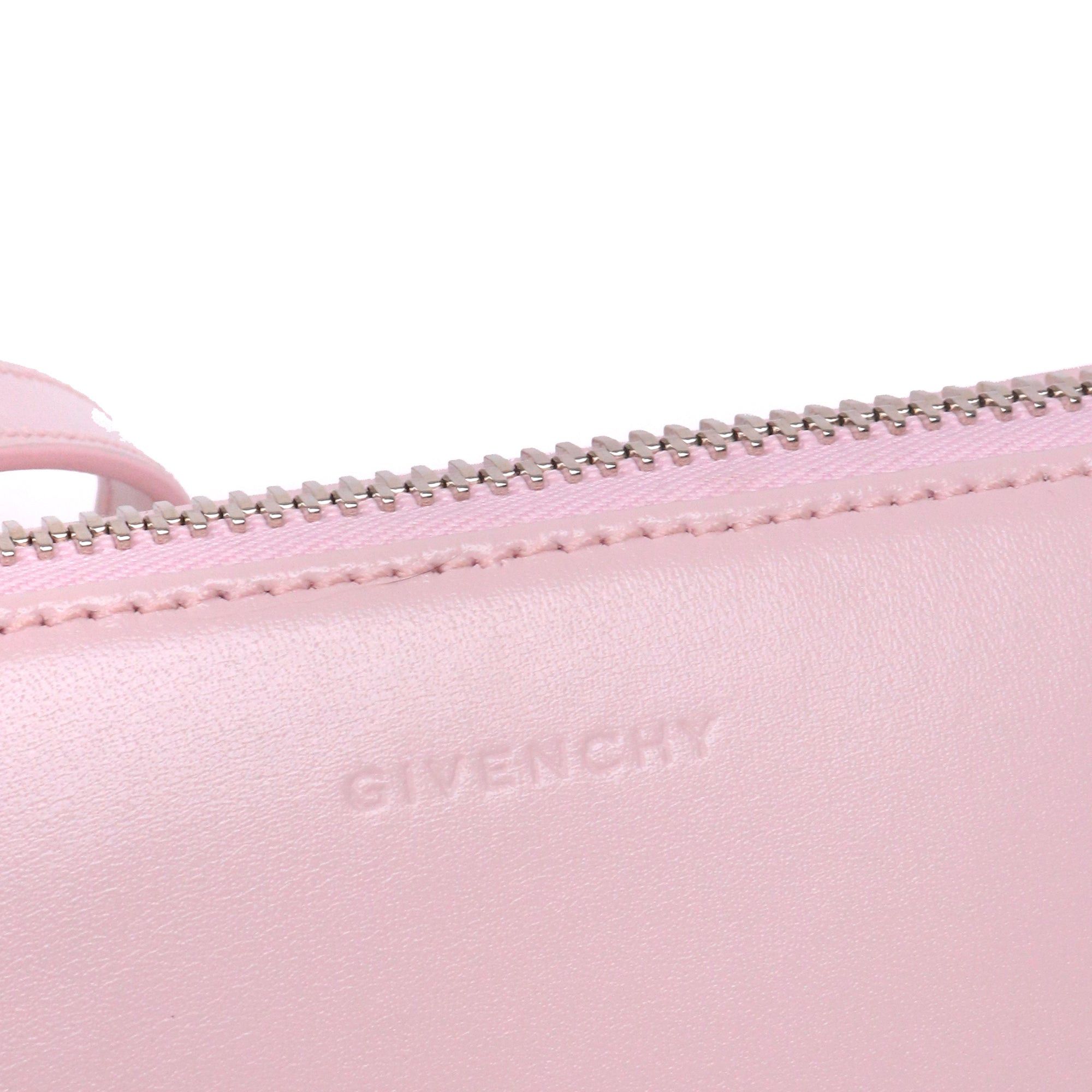 Givenchy GIVENCHY - Givenchy Antigona XS shoulder bag in pale pink smooth leather Size ONE SIZE - 6 Thumbnail