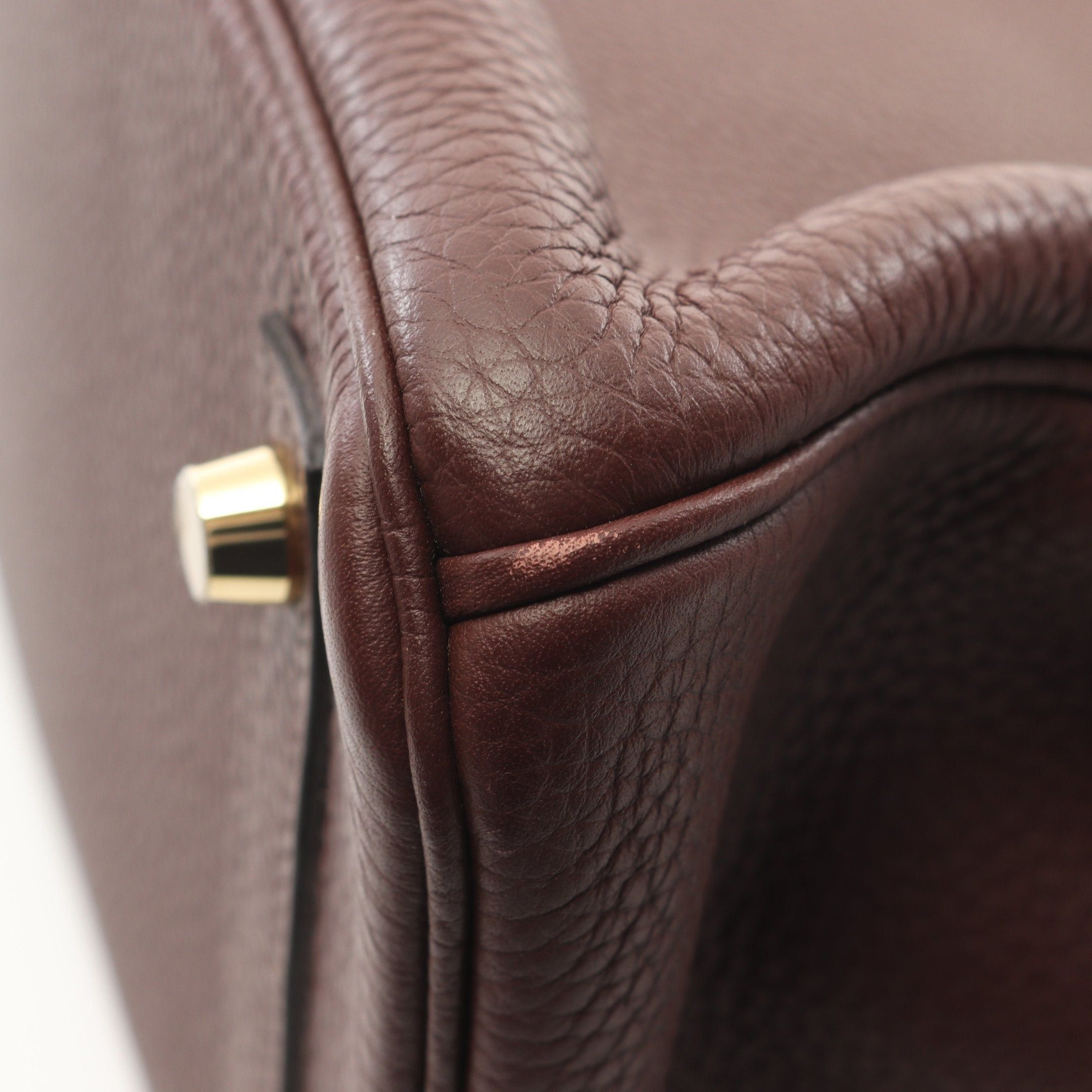 Hermes Hermes Birkin 30 Noisette Handbag Clemence Leather Brown Gold Hardware Y Stamp Size ONE SIZE - 8 Thumbnail