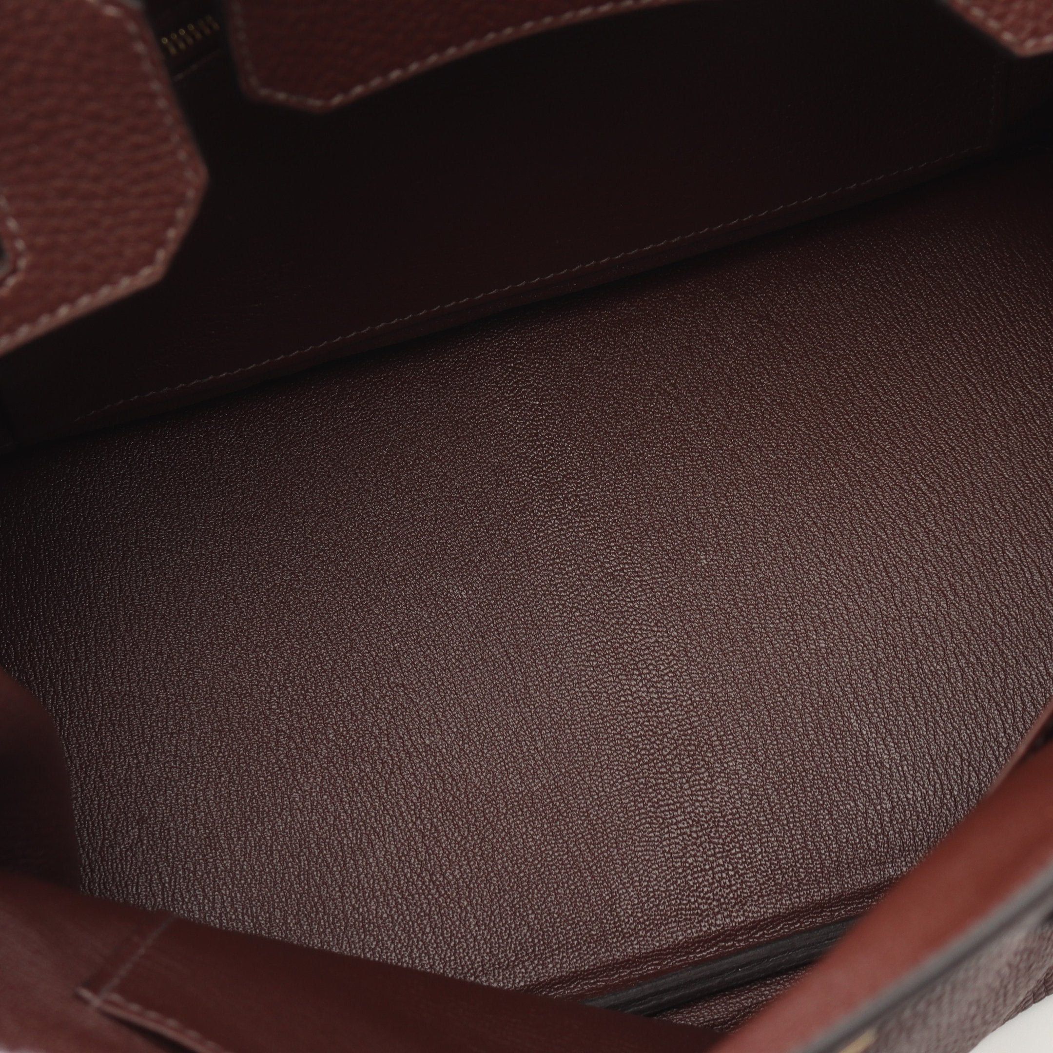 Hermes Hermes Birkin 30 Noisette Handbag Clemence Leather Brown Gold Hardware Y Stamp Size ONE SIZE - 7 Thumbnail