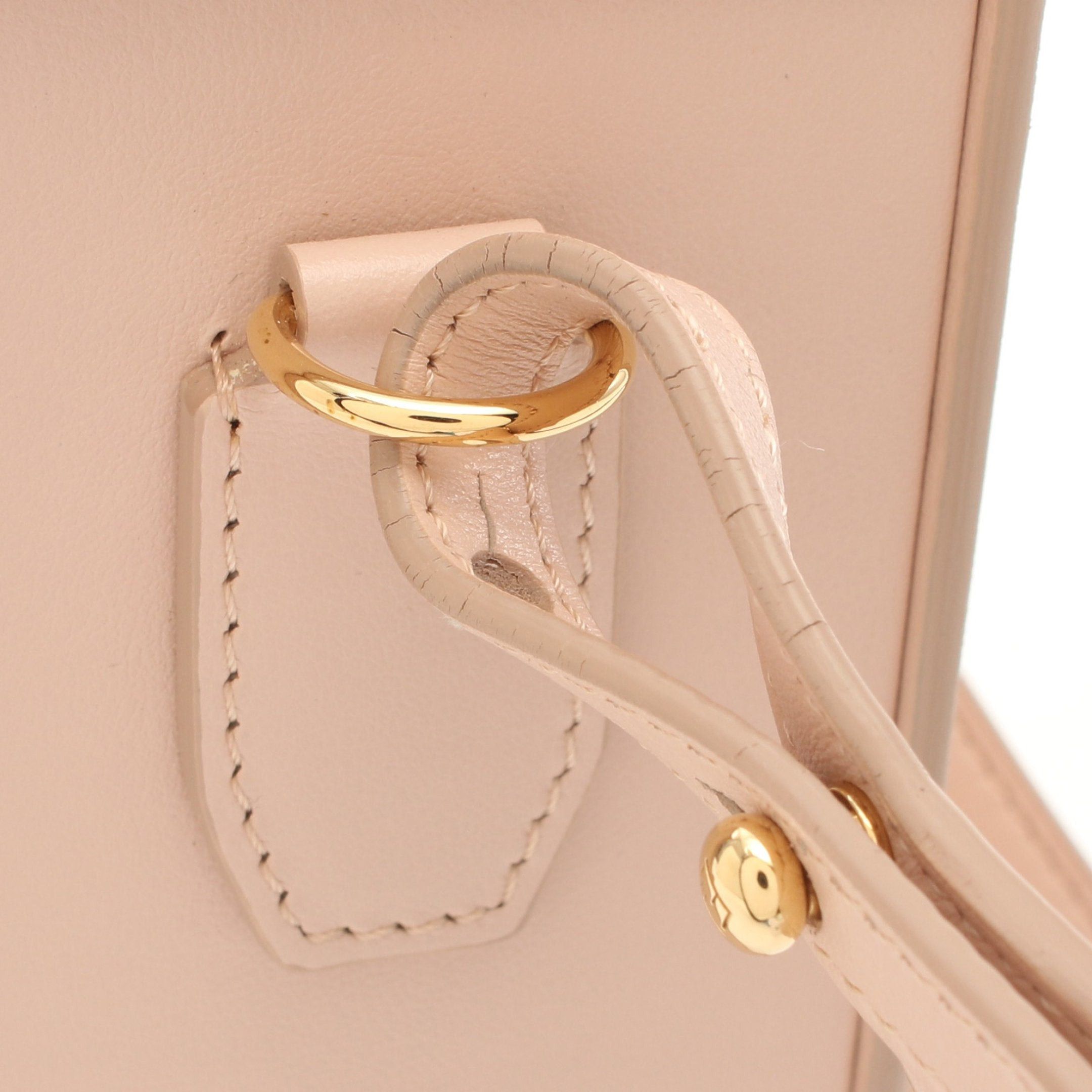 Fendi Fendi Box Shoulder Bag Leather Pink Beige Size ONE SIZE - 7 Thumbnail
