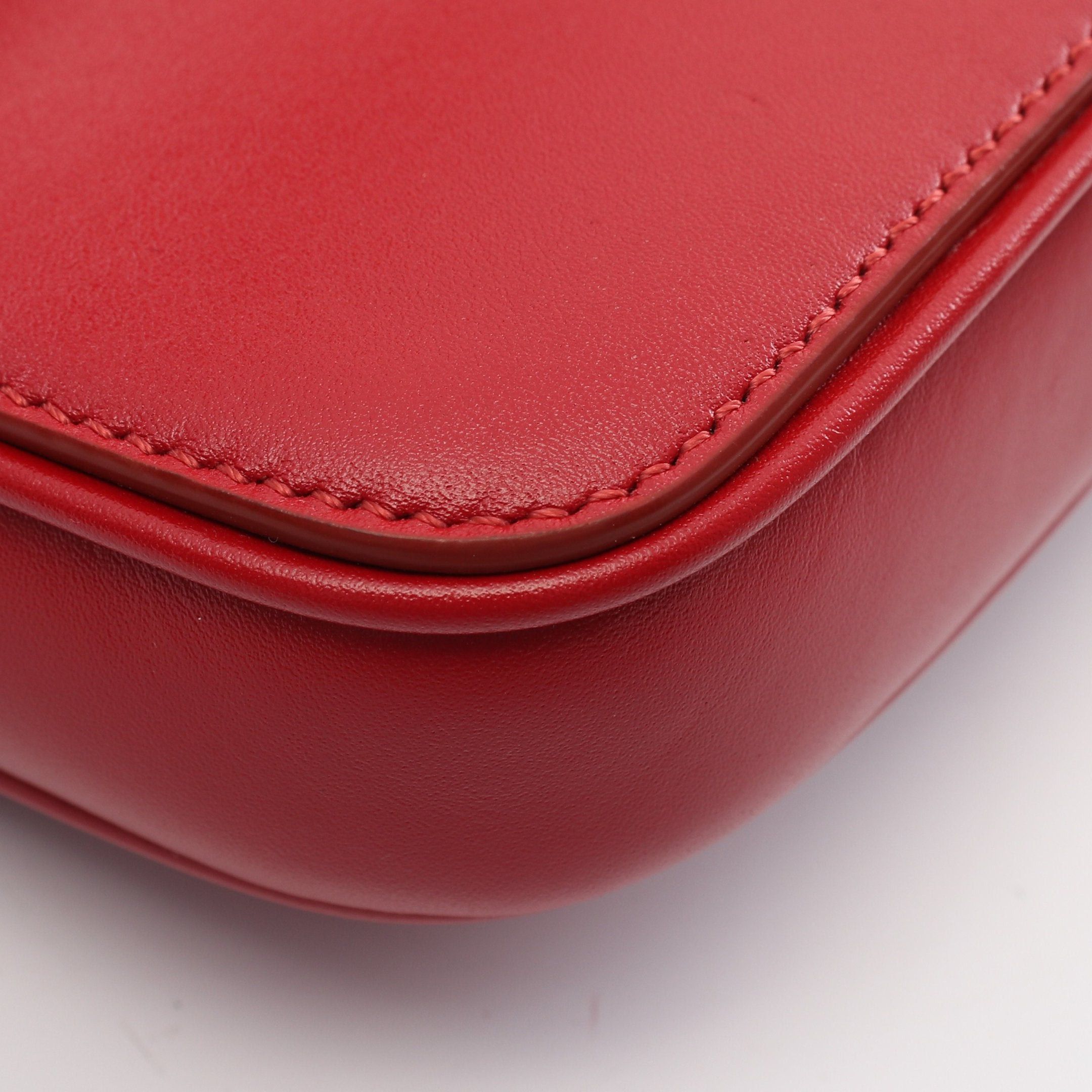 Celine Celine Waist Bag Body Leather Red Size ONE SIZE - 5 Thumbnail