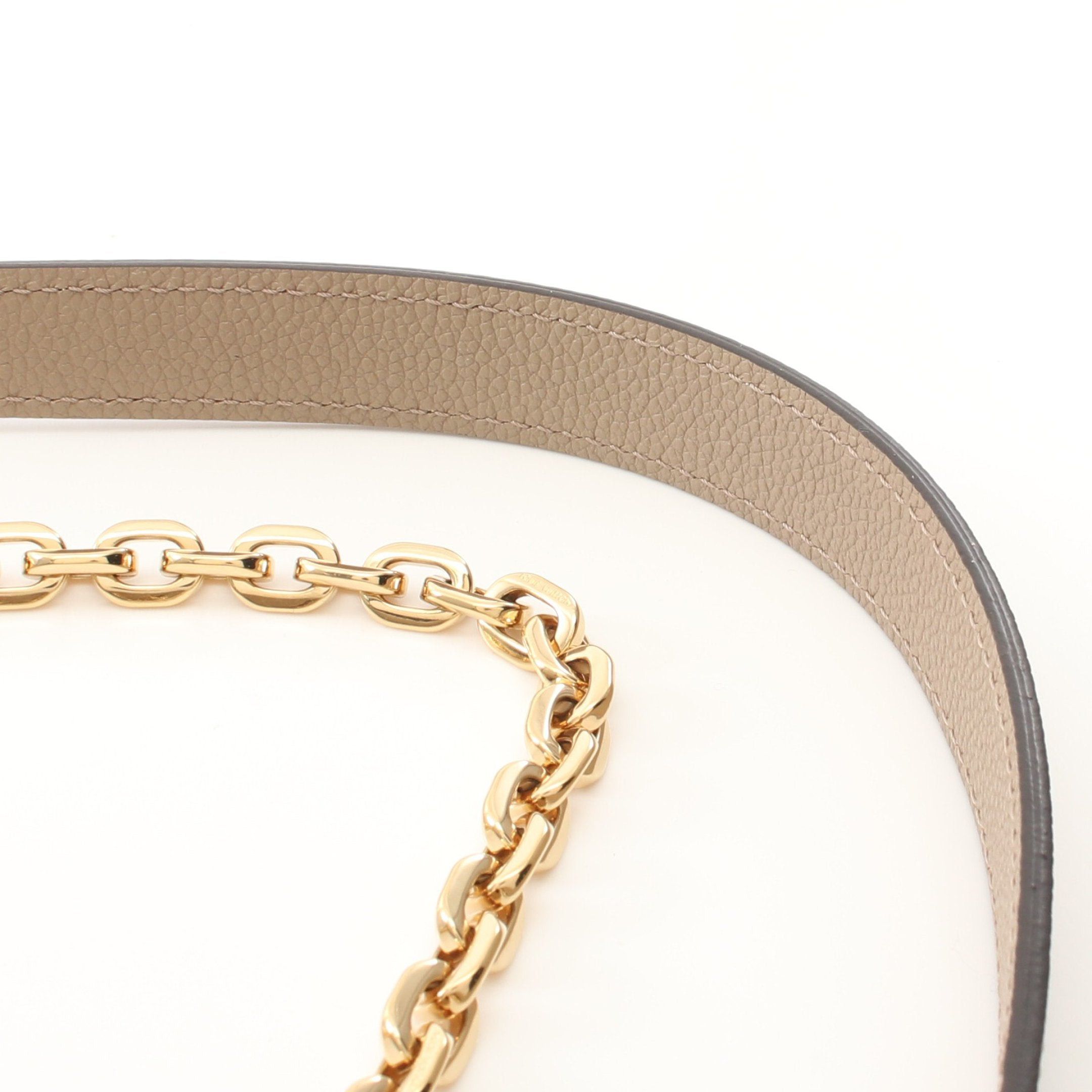 Louis Vuitton Louis Vuitton Marceau Monogram Empreinte Tourterelle Chain Shoulder Bag Leather Gray Beige Size ONE SIZE - 11 Thumbnail