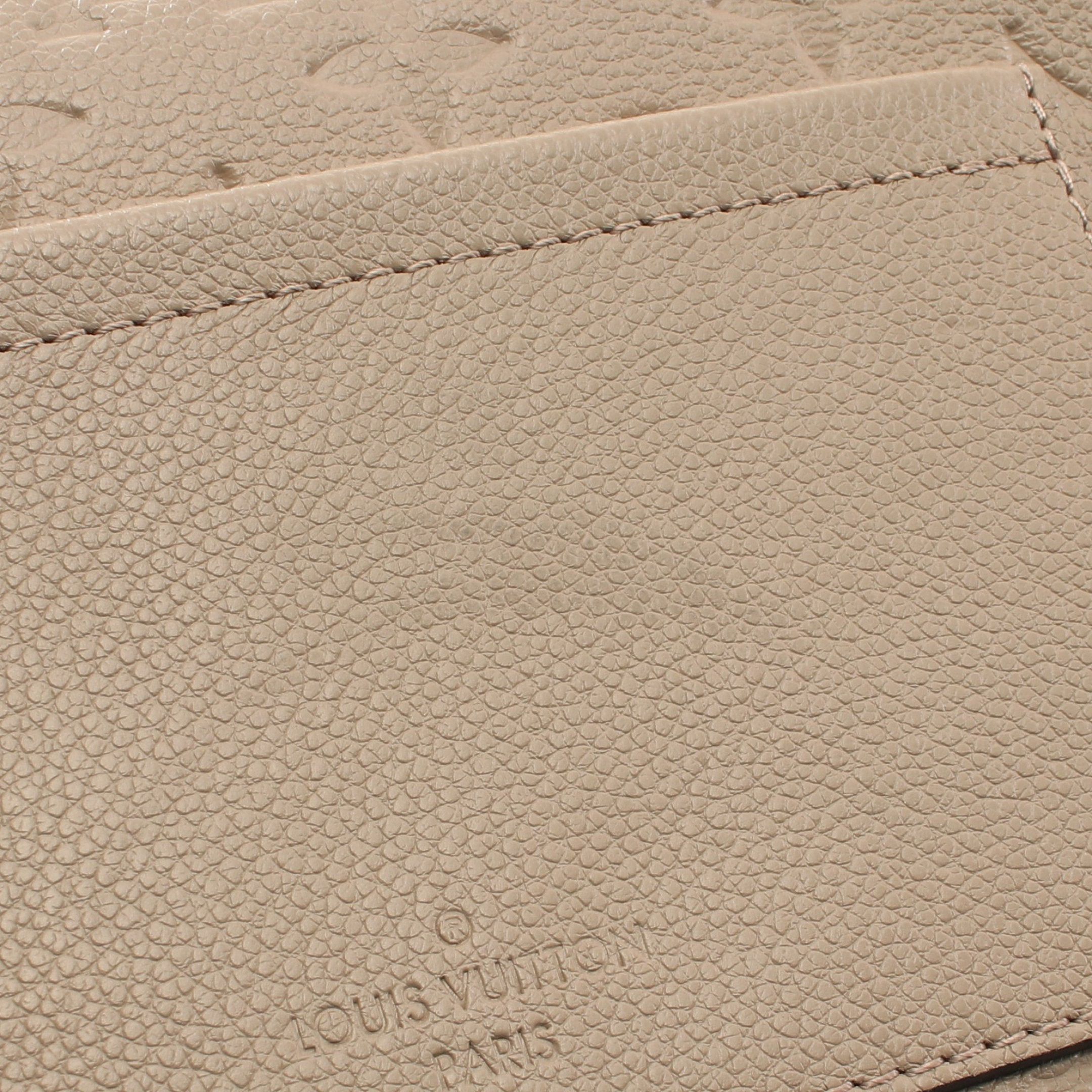 Louis Vuitton Louis Vuitton Marceau Monogram Empreinte Tourterelle Chain Shoulder Bag Leather Gray Beige Size ONE SIZE - 5 Thumbnail
