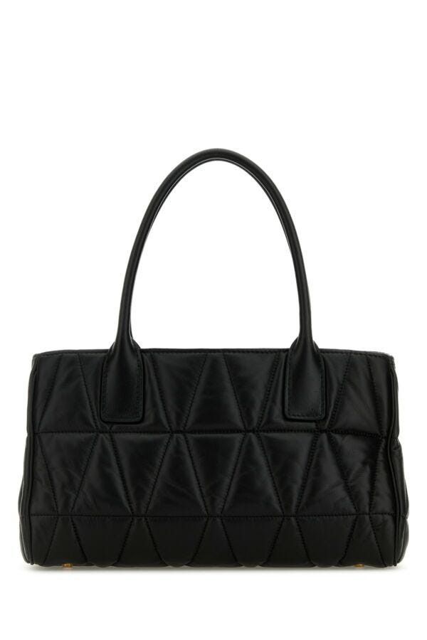 Versace Black Leather Medusa 95 Shopping Bag Size ONE SIZE - 5 Thumbnail