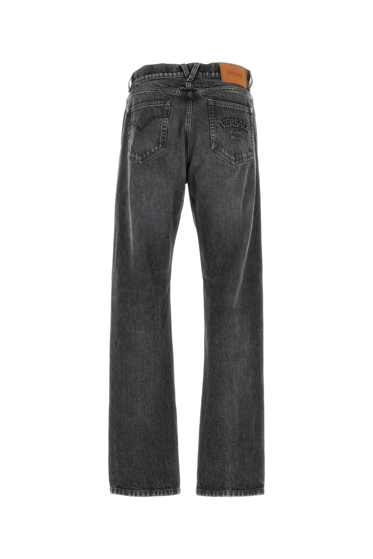 Versace Slate Denim Jeans Size US 31 - 2 Thumbnail