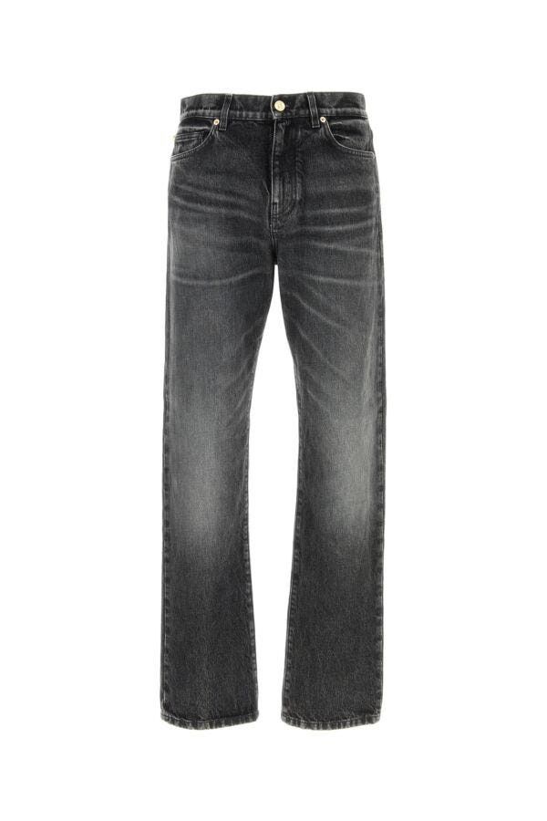 Versace Slate Denim Jeans Size US 32 / EU 48 - 3 Thumbnail