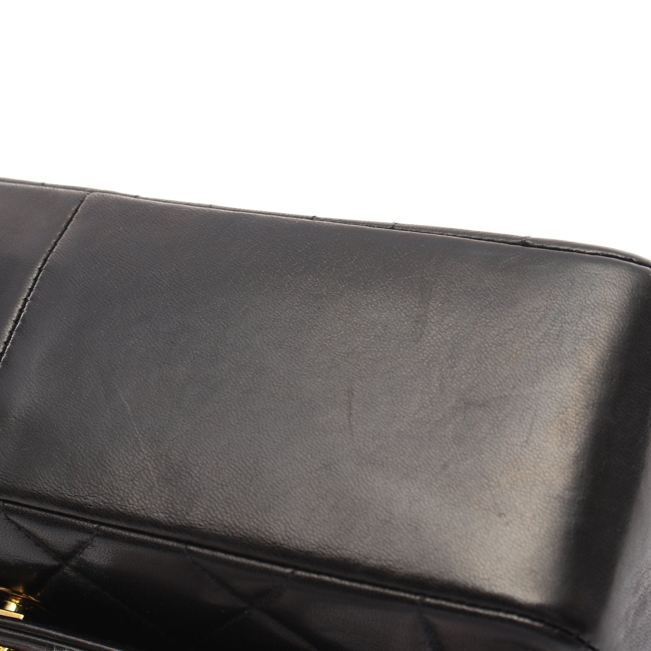 Chanel Chanel Matelasse Diana Flap Chain Shoulder Bag Lambskin Black Gold Hardware Size ONE SIZE - 9 Thumbnail