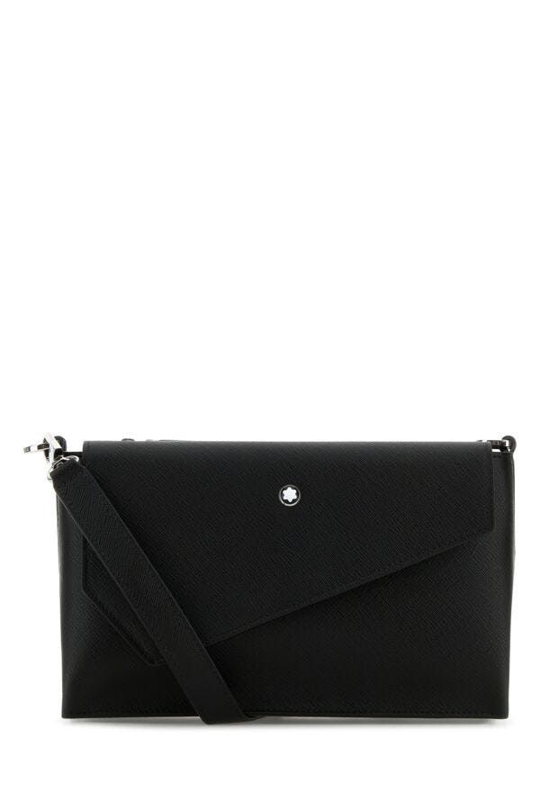 Montblanc Black Leather Crossbody Bag Size ONE SIZE - 3 Thumbnail