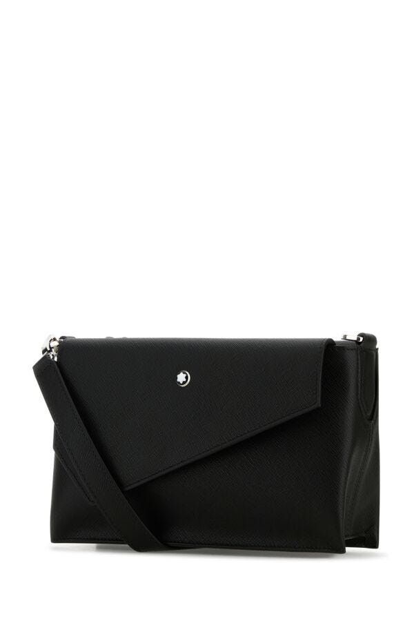 Montblanc Black Leather Crossbody Bag Size ONE SIZE - 4 Thumbnail