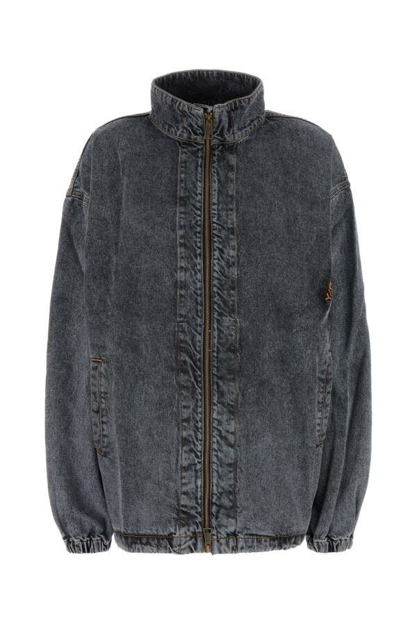 Y/Project Black Denim Jacket Size XXS / US 00 / IT 34 - 3 Thumbnail
