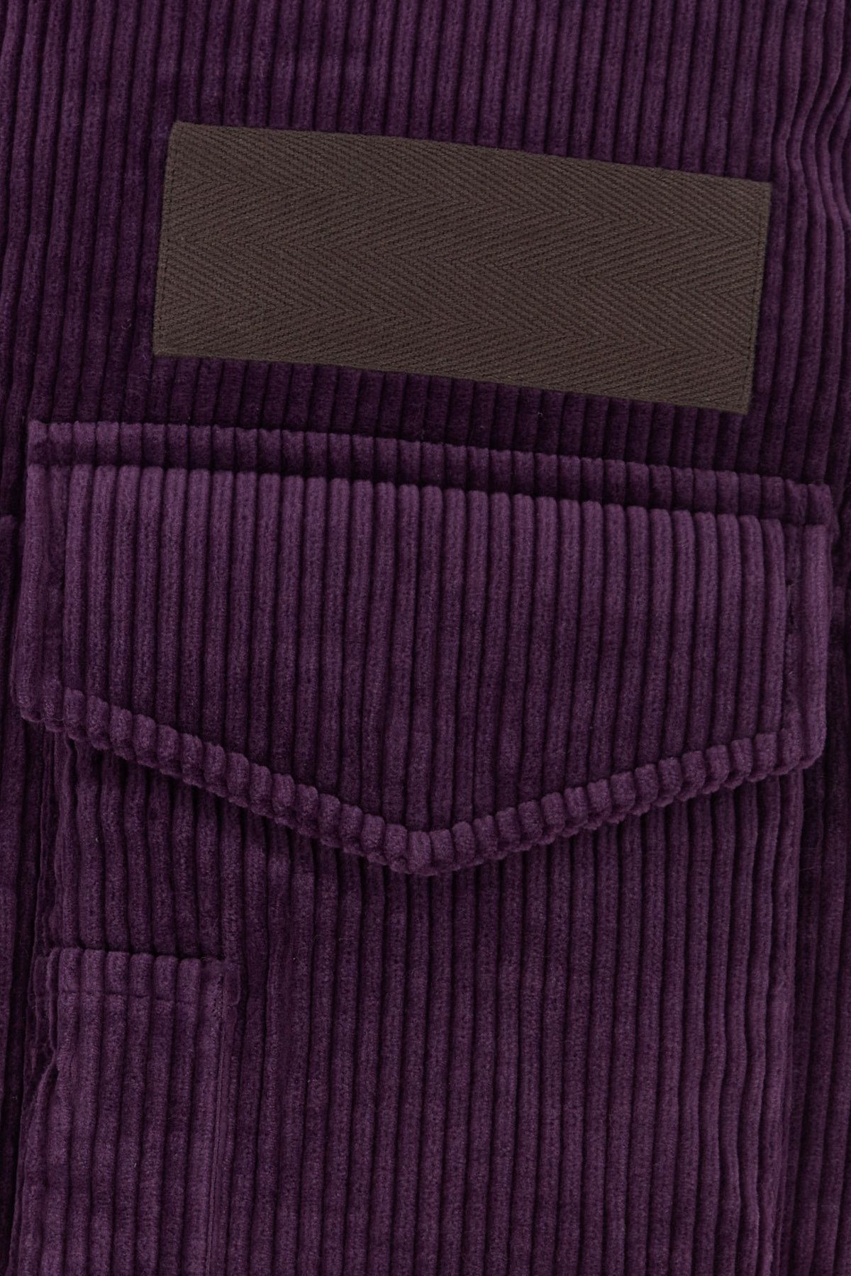 Sacai Purple Corduroy Down Jacket Size US M / EU 48-50 / 2 - 3 Thumbnail