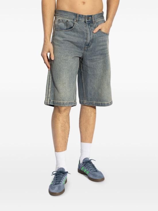 Adidas ADIDAS Men Shorts JY6290 DENIMSHORTSINDDNM Blue Size US 35 - 5 Thumbnail