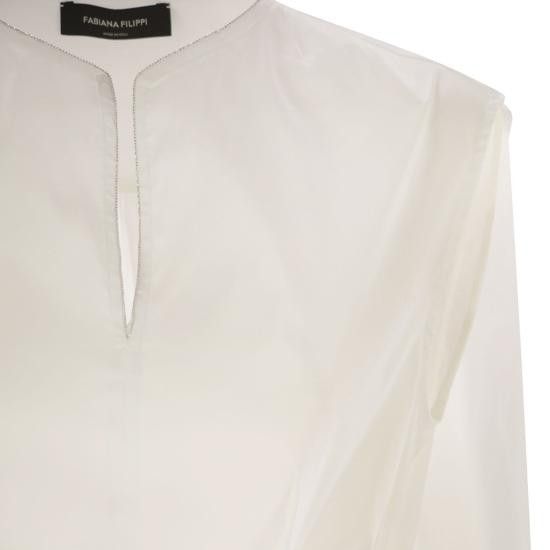 Fabiana Filippi FABIANA FILIPPI Women Mid Skirts ABD275F640 WHITE Size M / US 6-8 / IT 42-44 - 4 Thumbnail