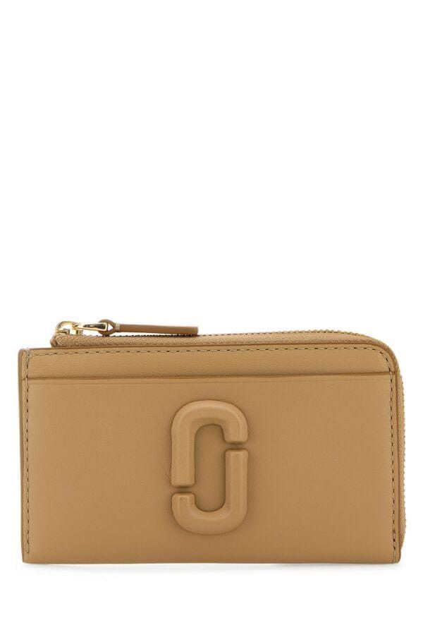 Marc Jacobs Camel Leather Card Holder Size ONE SIZE - 3 Thumbnail