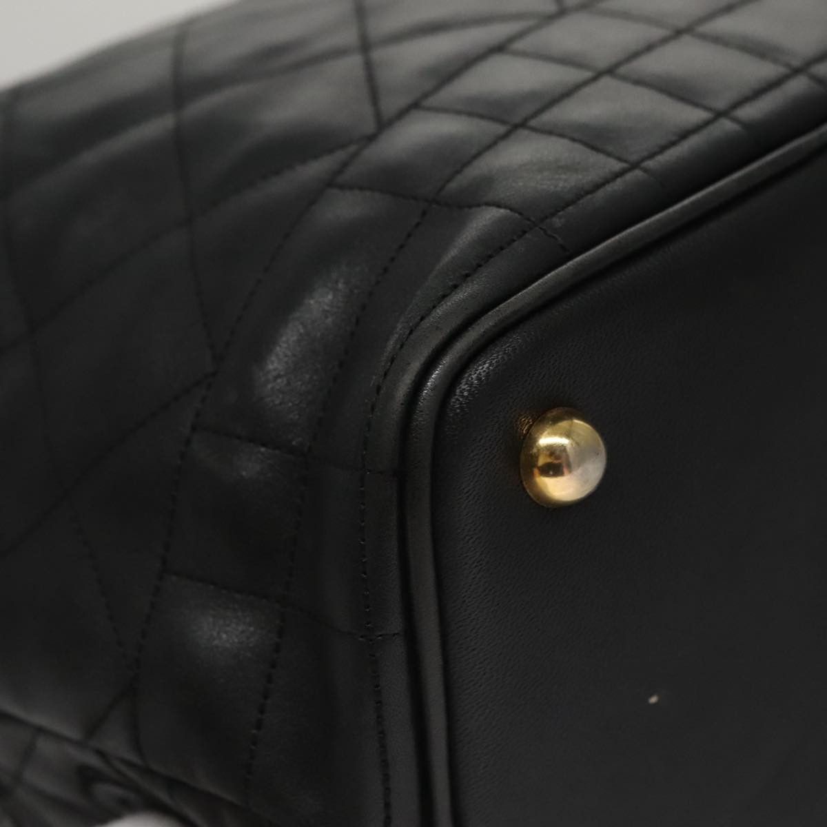 Versace Black Leather Handbag (Pre-Owned) Size ONE SIZE - 9 Thumbnail