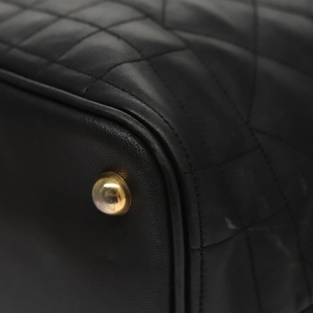 Versace Black Leather Handbag (Pre-Owned) Size ONE SIZE - 10 Thumbnail