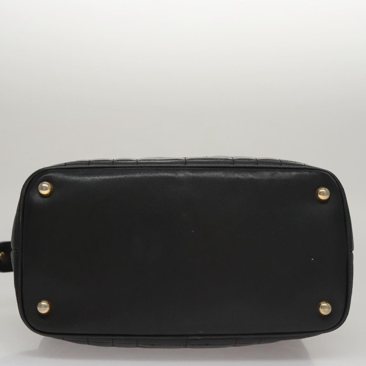 Versace Black Leather Handbag (Pre-Owned) Size ONE SIZE - 18 Thumbnail