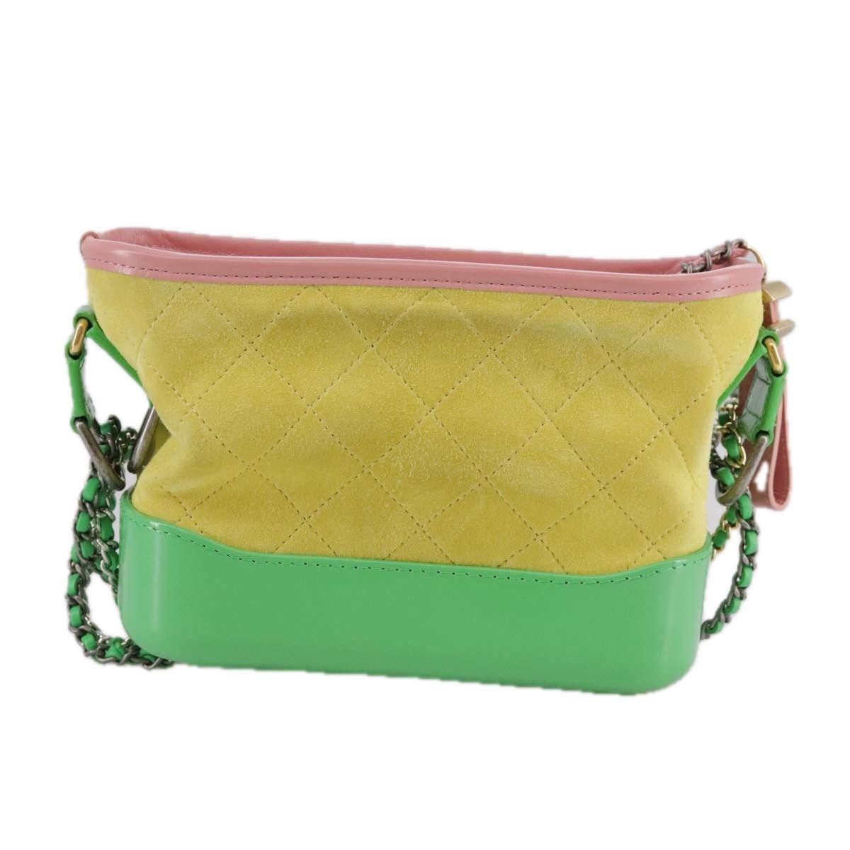 Chanel Gabrielle Yellow Suede Shoulder Bag (Pre-Owned) Size ONE SIZE - 2 Thumbnail