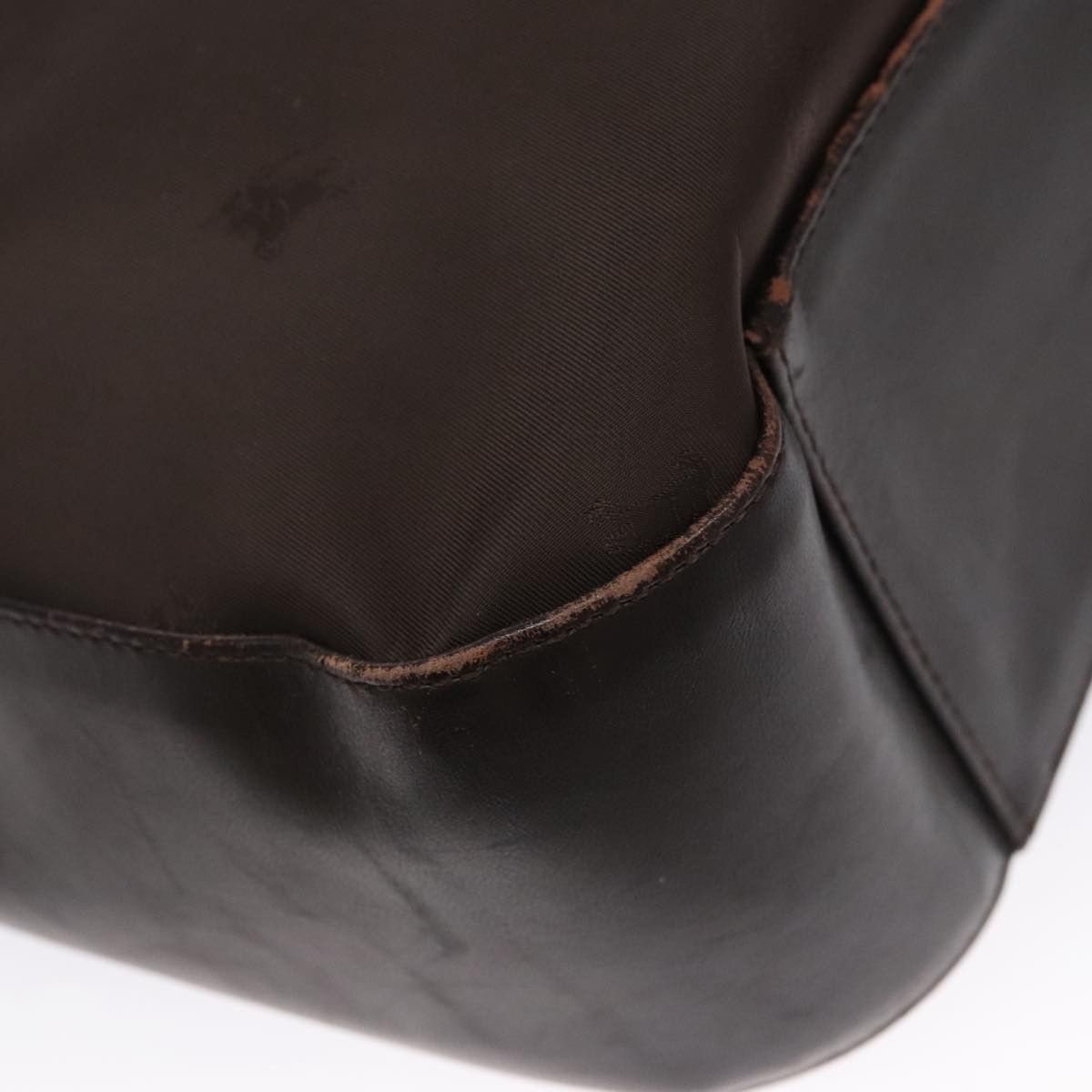 Burberry Brown Synthetic Shoulder Bag (Pre-Owned) Size ONE SIZE - 10 Thumbnail