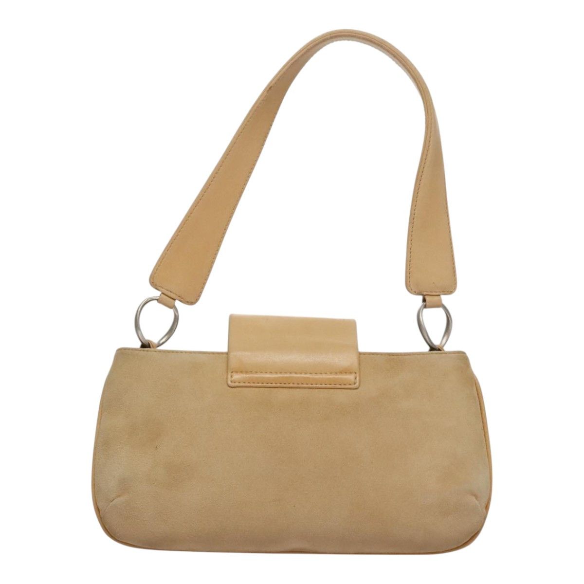 Chanel Chocolate Bar Beige Suede Shoulder Bag (Pre-Owned) Size ONE SIZE - 2 Thumbnail