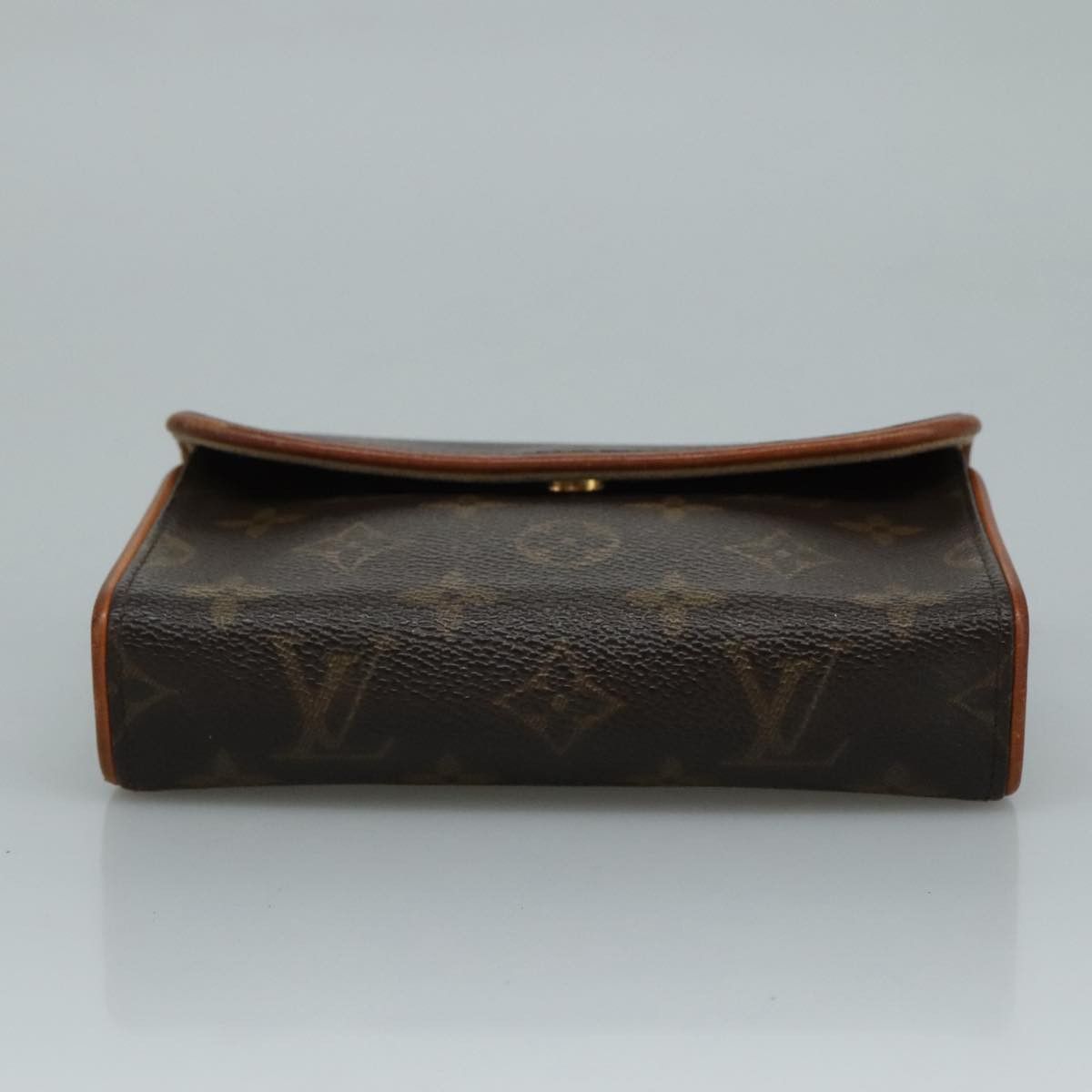 Louis Vuitton Florentine Brown Canvas Clutch Bag (Pre-Owned) Size ONE SIZE - 17 Thumbnail