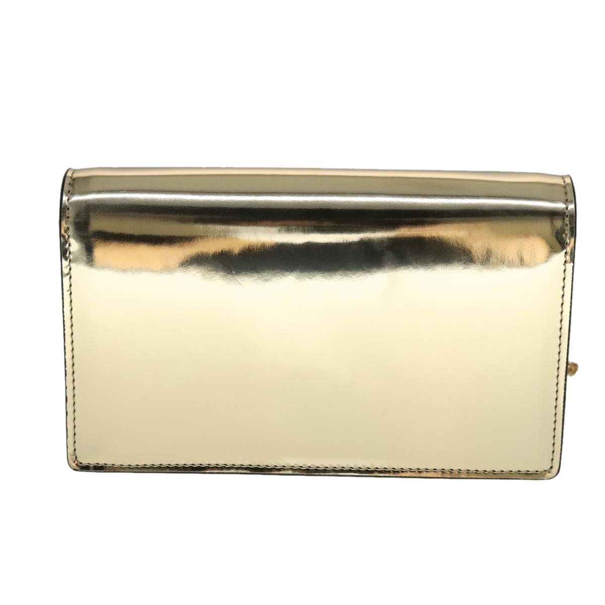 Versace Medusa Gold Patent Leather Shoulder Bag (Pre-Owned) Size ONE SIZE - 2 Thumbnail