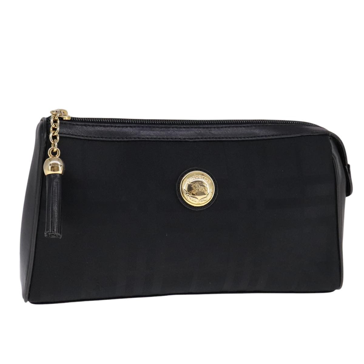 Burberry Black Canvas Clutch Bag (Pre-Owned) Size ONE SIZE - 11 Thumbnail