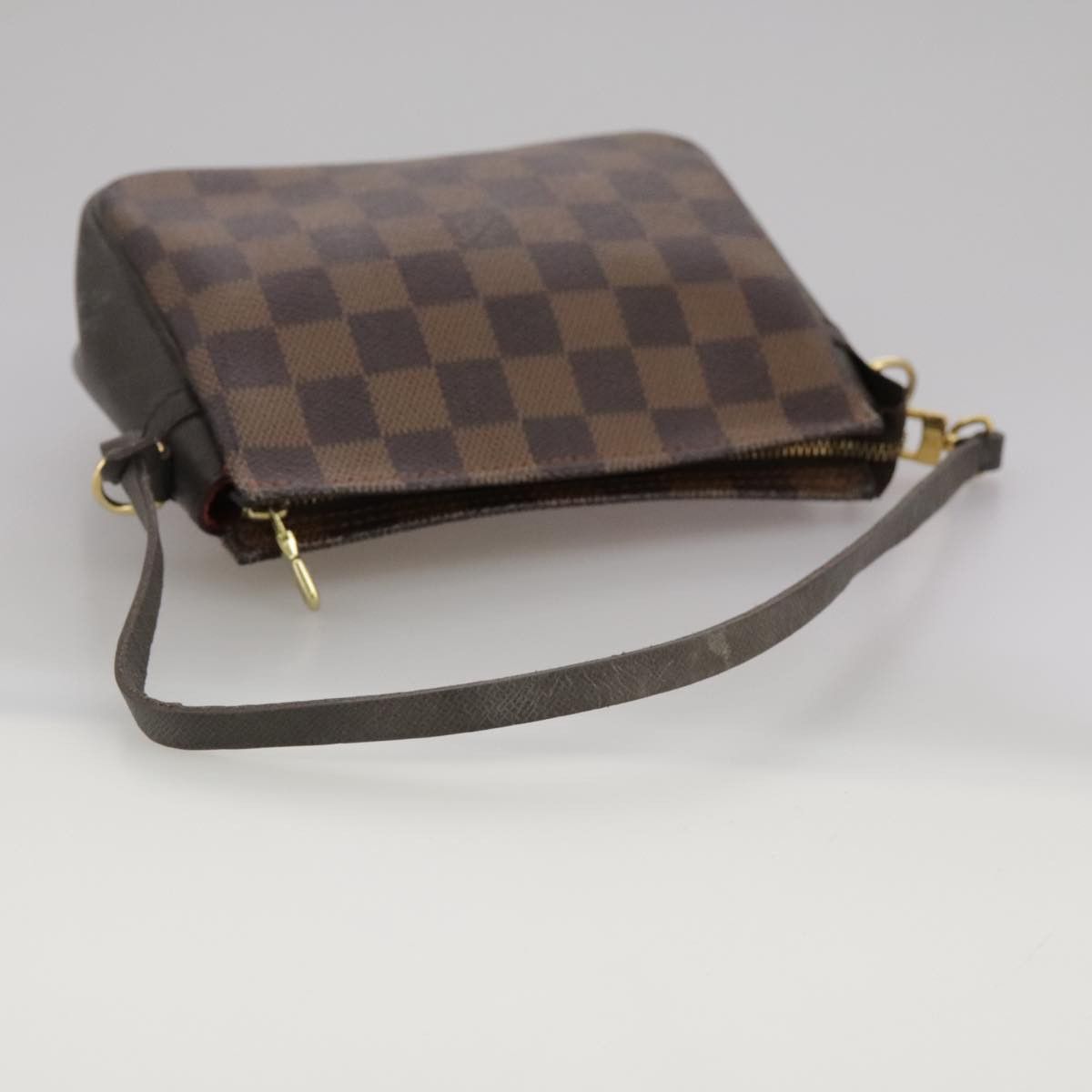 Louis Vuitton Trousse Makeup Brown Canvas Clutch Bag (Pre-Owned) Size ONE SIZE - 8 Thumbnail