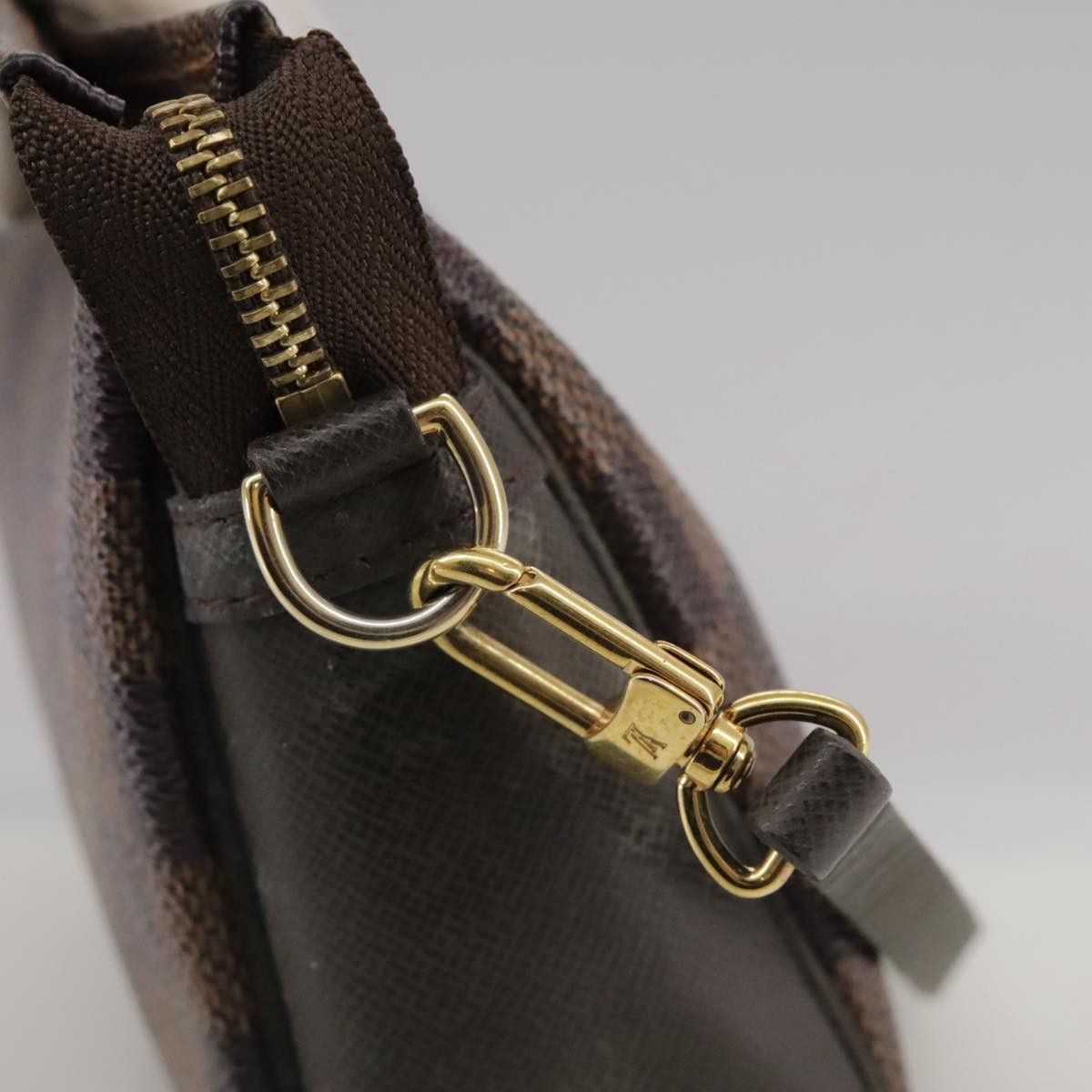 Louis Vuitton Trousse Makeup Brown Canvas Clutch Bag (Pre-Owned) Size ONE SIZE - 14 Thumbnail