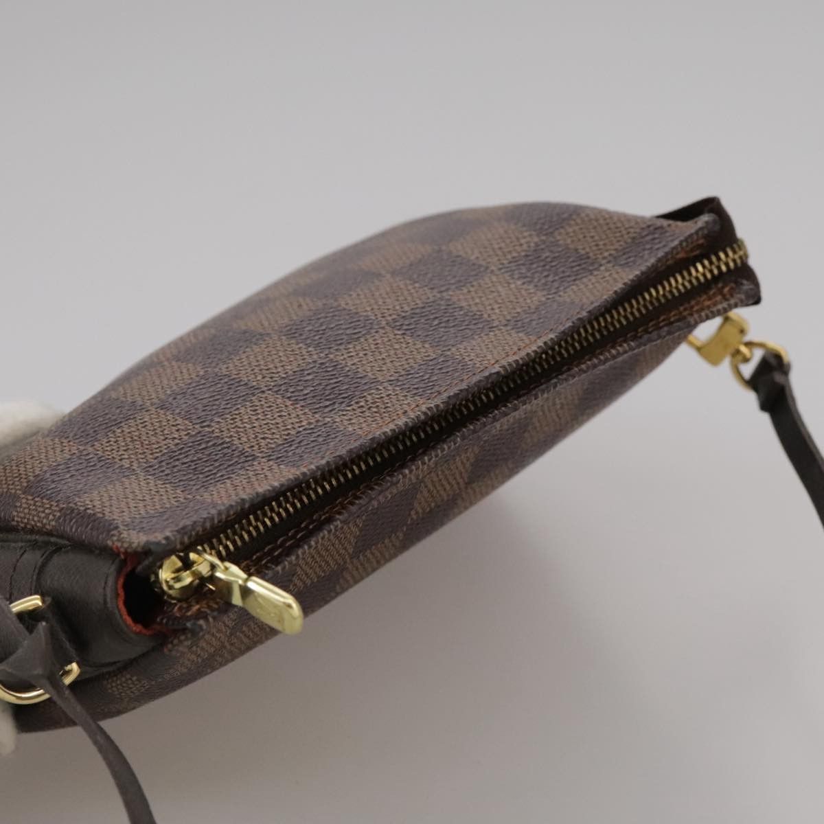 Louis Vuitton Trousse Makeup Brown Canvas Clutch Bag (Pre-Owned) Size ONE SIZE - 7 Thumbnail