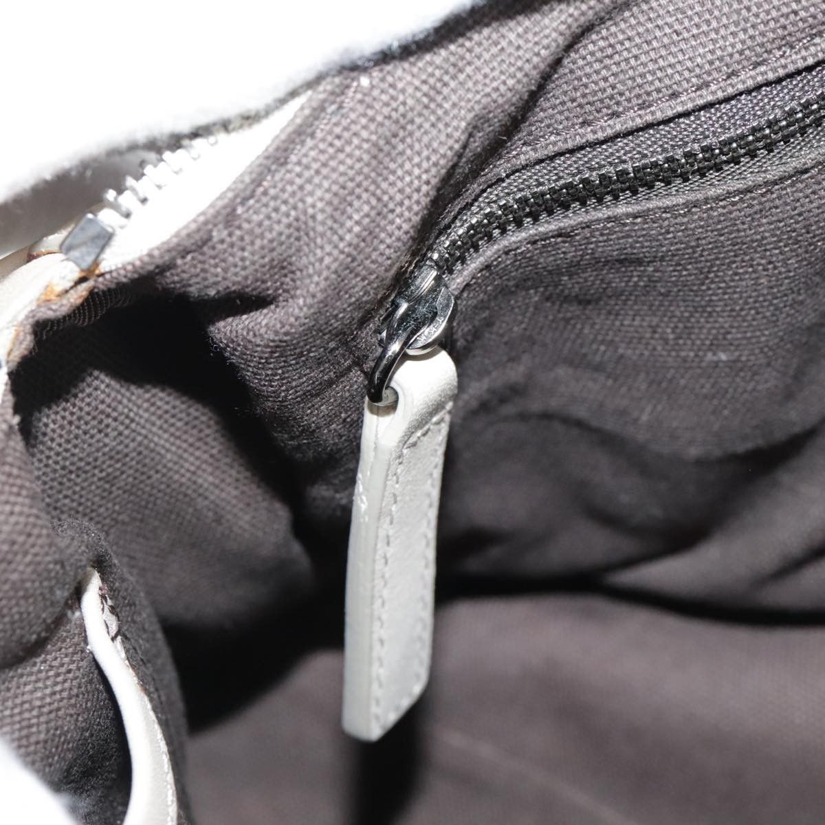Burberry Smoke Check Grey Canvas Handbag (Pre-Owned) Size ONE SIZE - 12 Thumbnail