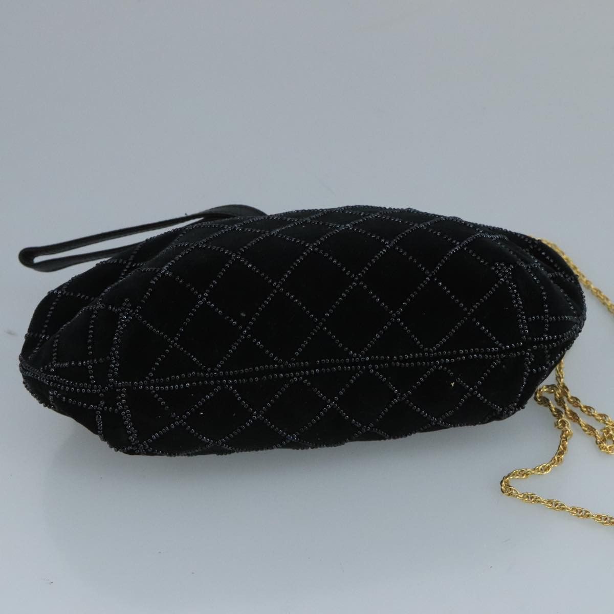 Bally Black Velvet Shoulder Bag (Pre-Owned) Size ONE SIZE - 16 Thumbnail