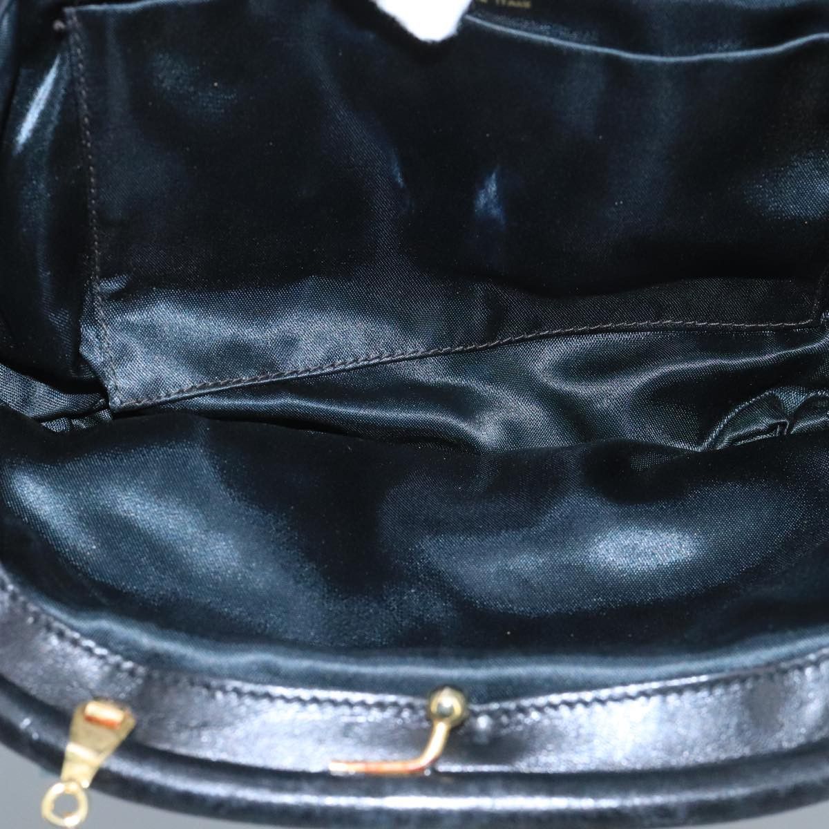 Bally Black Velvet Shoulder Bag (Pre-Owned) Size ONE SIZE - 11 Thumbnail
