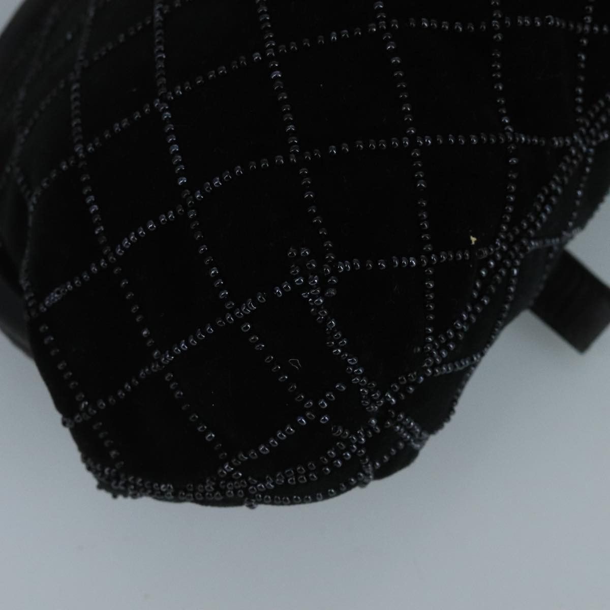 Bally Black Velvet Shoulder Bag (Pre-Owned) Size ONE SIZE - 10 Thumbnail