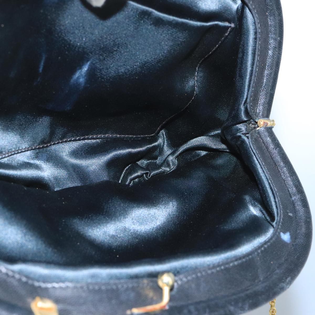 Bally Black Velvet Shoulder Bag (Pre-Owned) Size ONE SIZE - 18 Thumbnail