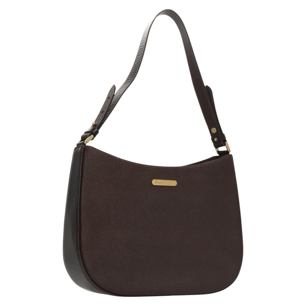 Burberry Brown Leather Shoulder Bag (Pre-Owned) Size ONE SIZE - 16 Thumbnail