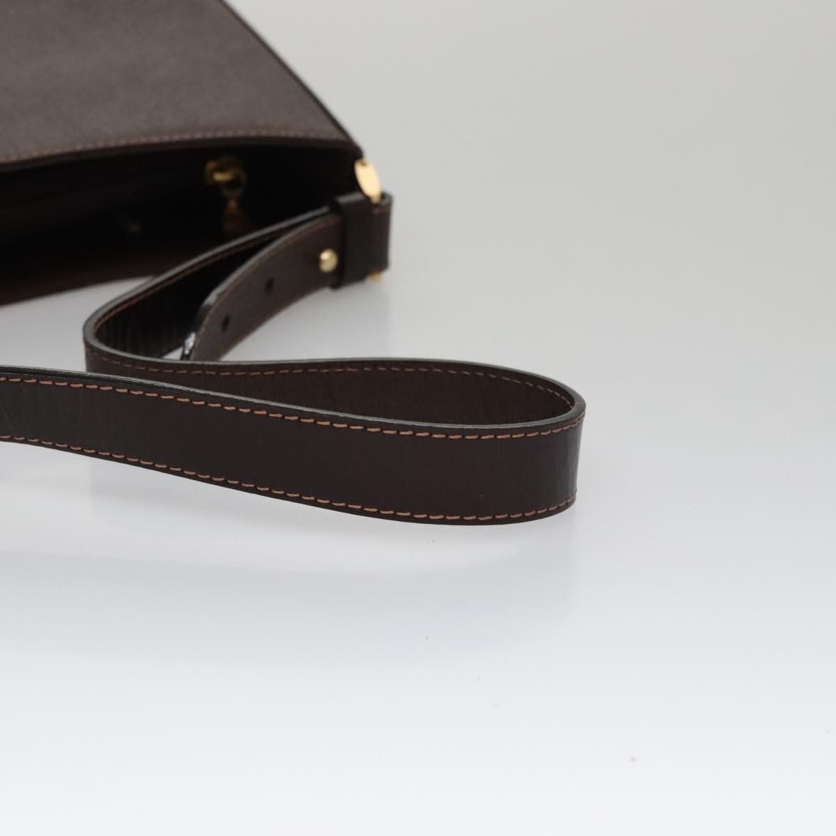 Burberry Brown Leather Shoulder Bag (Pre-Owned) Size ONE SIZE - 5 Thumbnail