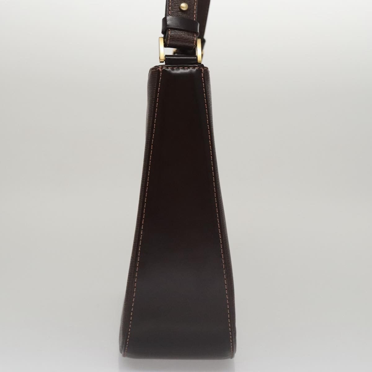 Burberry Brown Leather Shoulder Bag (Pre-Owned) Size ONE SIZE - 3 Thumbnail