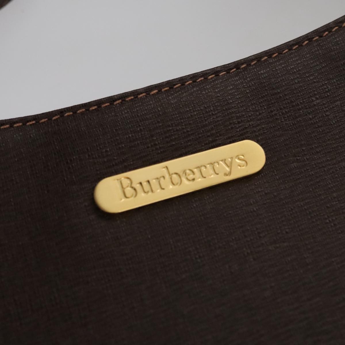 Burberry Brown Leather Shoulder Bag (Pre-Owned) Size ONE SIZE - 14 Thumbnail