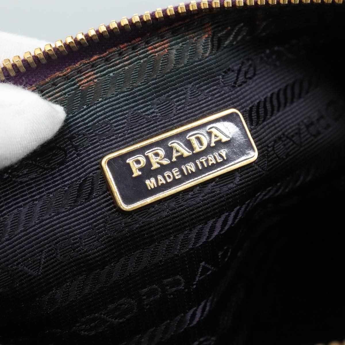Prada Purple Synthetic Clutch Bag (Pre-Owned) Size ONE SIZE - 13 Thumbnail